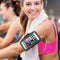 For iPhone 8 Plus & 7 Plus Sport Armband Case with Key Pocket(White)