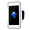 For iPhone 8 Plus & 7 Plus Sport Armband Case with Key Pocket(White)