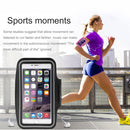 For iPhone 8 Plus & 7 Plus Sport Armband Case with Key Pocket(White)