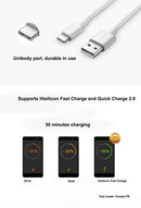 Huawei Fast Charge 9V2A / 5V2A Single USB Port, 100-240V Wide Voltage, US Plug, For iPad, iPhone, Galaxy, Huawei, Xiaomi, LG, HTC and Other Smart Phones, Rechargeable Devices(White)