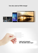 Huawei Fast Charge 9V2A / 5V2A Single USB Port, 100-240V Wide Voltage, US Plug, For iPad, iPhone, Galaxy, Huawei, Xiaomi, LG, HTC and Other Smart Phones, Rechargeable Devices(White)