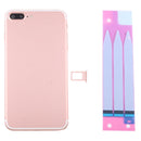 Battery Back Cover Assembly with Card Tray for iPhone 7 Plus (Rose Gold)