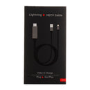 8 Pin Male to HDMI & USB Male Adapter Cable, Length: 2m(Black)