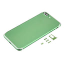6 in 1 for iPhone 7 Plus (Back Cover + Card Tray + Volume Control Key + Power Button + Mute Switch Vibrator Key + Sign) Full Assembly Housing Cover (Green+White)