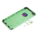 6 in 1 for iPhone 7 Plus (Back Cover + Card Tray + Volume Control Key + Power Button + Mute Switch Vibrator Key + Sign) Full Assembly Housing Cover (Green+White)