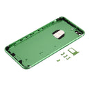6 in 1 for iPhone 7 Plus (Back Cover + Card Tray + Volume Control Key + Power Button + Mute Switch Vibrator Key + Sign) Full Assembly Housing Cover (Green+Black)