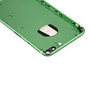 6 in 1 for iPhone 7 Plus (Back Cover + Card Tray + Volume Control Key + Power Button + Mute Switch Vibrator Key + Sign) Full Assembly Housing Cover (Green+Black)