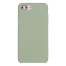 Pure Color Liquid Silicone Case for iPhone 8 Plus & 7 Plus(Mint Green)