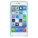 Pure Color Liquid Silicone Case for iPhone 8 Plus & 7 Plus(Blue)