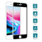 For iPhone SE 2020 / 8 / 7 0.3mm 9H Surface Hardness 4D Curved Full Screen Tempered Glass Screen Protector(Black)