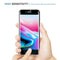 For iPhone SE 2020 / 8 / 7 0.3mm 9H Surface Hardness 4D Curved Full Screen Tempered Glass Screen Protector(Black)