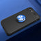 Metal Ring Holder 360 Degree Rotating TPU Case For iPhone SE 2020 & 8 & 7 (Black+Blue)