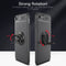 Metal Ring Holder 360 Degree Rotating TPU Case For iPhone SE 2020 & 8 & 7 (Black+Blue)