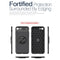 Metal Ring Holder 360 Degree Rotating TPU Case For iPhone SE 2020 & 8 & 7 (Black+Blue)