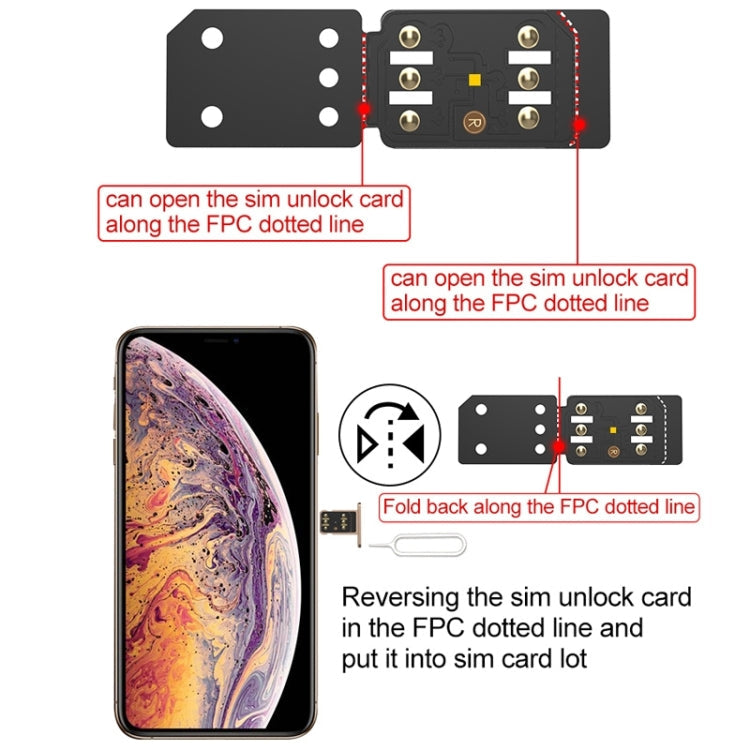 R-SIM 14 V18 Ultra Universal ICCID SIM Unlock Card for iPhone X, XS, XR, XS Max, 8 & 8 Plus, 7 & 7 Plus