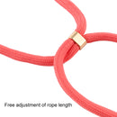 For iPhone 8 / 7 TPU Anti-Fall Mobile Phone Case With Lanyard(Yellow)