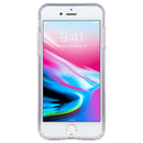 Magsafe Case Simple Magnetic Ring All-inclusive Clear Crystal Acrylic PC +TPU Shockproof Case For iPhone SE 2020 / 8