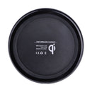 DC5V Input Diamond Qi Standard Fast Charging Wireless Charger, Cable Length: 1m(Black)