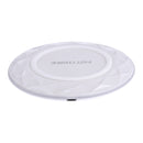 DC5V Input Diamond Qi Standard Fast Charging Wireless Charger, Cable Length: 1m(White)