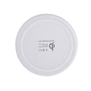 DC5V Input Diamond Qi Standard Fast Charging Wireless Charger, Cable Length: 1m(White)