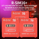R-SIM 16+ Turns Locked Into Unlocked iOS15 System Universal 5G Unlocking Card