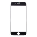Front Screen Outer Glass Lens for iPhone 8(Black)