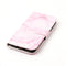 For iPhone SE 2020 & 8 & 7 Pink Marble Pattern Horizontal Flip Leather Case with Holder & Card Slots & Wallet