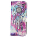 For iPhone SE 2020 & 8 & 7 Butterfly Wind Chimes Pattern Horizontal Flip Leather Case with Holder & Card Slots & Wallet