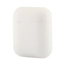 Portable Wireless Bluetooth Earphone Silicone Protective Box Anti-lost Dropproof Storage Bag for Apple AirPods 1/2(Earphone is not Included)(Transparent)