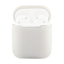 Portable Wireless Bluetooth Earphone Silicone Protective Box Anti-lost Dropproof Storage Bag for Apple AirPods 1/2(Earphone is not Included)(Fluorescent Green)