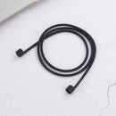 Wireless Bluetooth Earphone Anti-lost Strap Silicone Unisex Headphones Anti-lost Line for Apple AirPods 1/2, Cable Length: 60cm(Black)