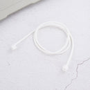Wireless Bluetooth Earphone Anti-lost Strap Silicone Unisex Headphones Anti-lost Line for Apple AirPods 1/2, Cable Length: 60cm(White)