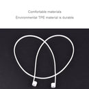 Wireless Bluetooth Earphone Anti-lost Strap Silicone Unisex Headphones Anti-lost Line for Apple AirPods 1/2, Cable Length: 60cm(White)