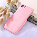 For iPhone 8 & 7 Plush Protective Back Cover Case(Pink)