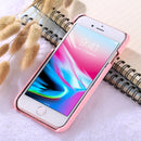 For iPhone 8 & 7 Plush Protective Back Cover Case(Pink)