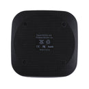5V 1A Universal Square Qi Standard Fast Wireless Charger with Indicator Light(Black)