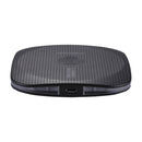 5V 1A Universal Square Qi Standard Fast Wireless Charger with Indicator Light(Black)