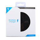 5V 1A Universal Square Qi Standard Fast Wireless Charger with Indicator Light(Black)
