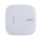 5V 1A Universal Square Qi Standard Fast Wireless Charger with Indicator Light(White)