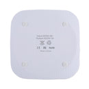 5V 1A Universal Square Qi Standard Fast Wireless Charger with Indicator Light(White)