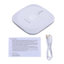 5V 1A Universal Square Qi Standard Fast Wireless Charger with Indicator Light(White)