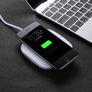 5V 1A Universal Square Qi Standard Fast Wireless Charger with Indicator Light(White)