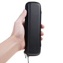 For Apple Pencil / iPad Pro Pencil Portable Anti-lost Storage Bag TouchPen Leather Zipper Protective Box(Black)