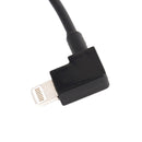 30cm USB to 8 Pin Right Angle Data Connector Cable for DJI SPARK / MAVIC PRO / Phantom 3 & 4 / Inspire 1 & 2