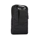 Multi-function Casual Sport Mobile Phone Double Zipper Waist Pack Diagonal Bag for 6.9 Inch or Below Smartphones (Black)