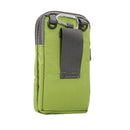 Multi-function Casual Sport Mobile Phone Double Zipper Waist Pack Diagonal Bag for 6.9 Inch or Below Smartphones (Green)