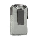 Multi-function Casual Sport Mobile Phone Double Zipper Waist Pack Diagonal Bag for 6.9 Inch or Below Smartphones (Light Grey)