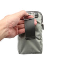 Multi-function Casual Sport Mobile Phone Double Zipper Waist Pack Diagonal Bag for 6.9 Inch or Below Smartphones (Light Grey)