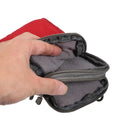 Multi-function Casual Sport Mobile Phone Double Zipper Waist Pack Diagonal Bag for 6.9 Inch or Below Smartphones (Red)
