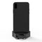 2 in 1 Sound Amplifier Dock Speaker ABS Phone Holder Stand, For iPhone, iPad, Samsung, other Smartphones(Black)